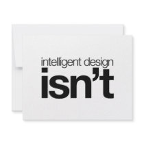 Intelligent design ... isn't! invite