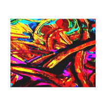 Intense Colours Collection 03 Gallery Wrap Canvas