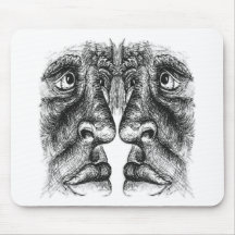 Intense Eyes II Mouse Pad