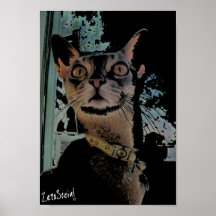 Intense Eyes Print