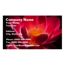 Intensive Lotus Flower business cards