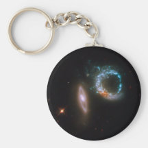 Interacting Galaxies Keychain