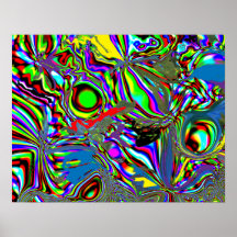 "Interdimensional Parrots" Poster