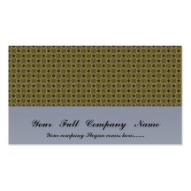 Interesting Flowers created by corners of wavy dar Business Card Templates