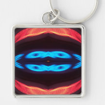 Interesting Unusual Colorful Modern Design Key Chain