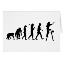 Interior decorator painter DIY hobbyist Greeting Cards
