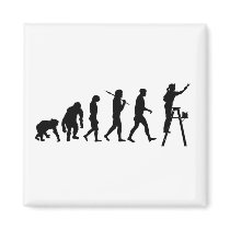 Interior decorator painter DIY hobbyist Fridge Magnet