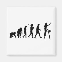 Interior decorator painter DIY hobbyist Fridge Magnet