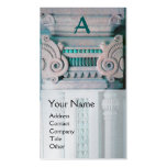 INTERIOR DESIGNER, ARCHITECTURE Monogram,silver Business Card Templates