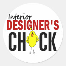 INTERIOR DESIGNER’S CHICK STICKERS
