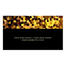 Interior Exterior Designer Black Yellow Modern Business Card Template