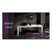 Interior, Exterior Designer Business Card