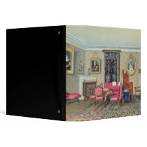 Interior in Pavlino, 1840s Binder