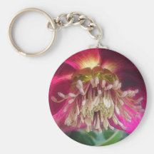 Interior Of A Delicate Spring Hellebore Flower Key Chains