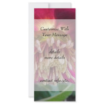 Interior Of A Delicate Spring Hellebore Flower Personalized Rack Card