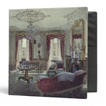 Interior of a drawing room binders