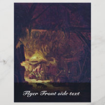 Interior Of A Farmhouse By Ostade Isaac Van (Best Flyer Design