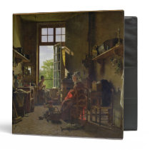 Interior of a Kitchen, 1815 binders