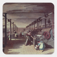 Interior of a mill stickers