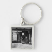 Interior of Johann Sebastian Bach's  house Key Chains