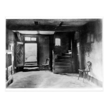 Interior of Johann Sebastian Bach's  house Postcards