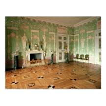 Interior of the Green Dining Room Postcards