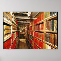 Interior of the printed material store