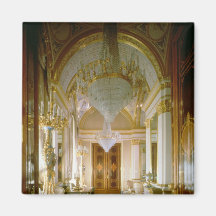 Interior of the Private Apartments Fridge Magnet