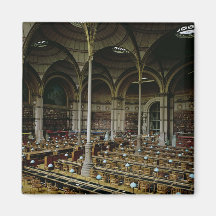 Interior of the 'Salle des Imprimes', 1868 Magnet