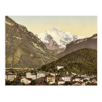 Interlaken, with Jungfrau, Bernese Oberland, Switz postcards