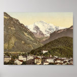 Interlaken, with Jungfrau, Bernese Oberland, Switz Posters
