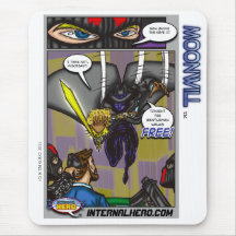 Internal Hero Presents Moonwill Page#6 Mouse Pad