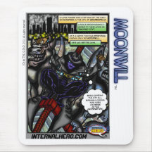 Internal Hero Presents Moonwill Pg#1 Mouse Pad