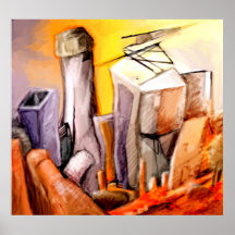 Internal landscape print
