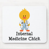Internal Medicine Chick Mousepad