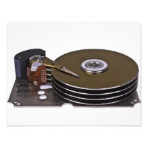 Internals d'un lecteur de disque dur bristol
