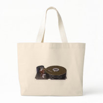 Internals of a hard disc drive canvas bags