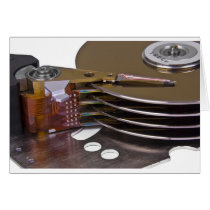 Internals of a hard disc drive