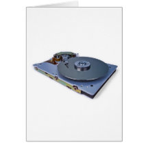 Internals of a hard disc drive cards