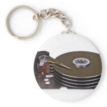 Internals of a hard disc drive