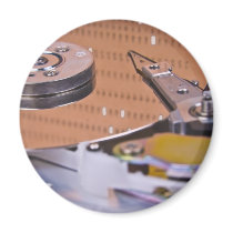 Internals of a hard disc drive