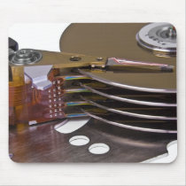 Internals of a hard disc drive
