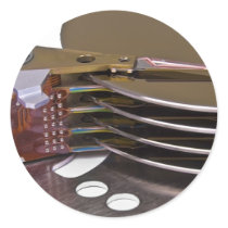 Internals of a hard disc drive