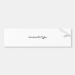 International Aid Worker Professional Job Bumper Stickers