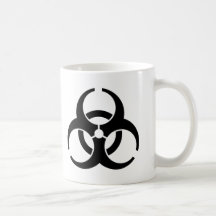 International Biohazard Warning Symbol Coffee Mug