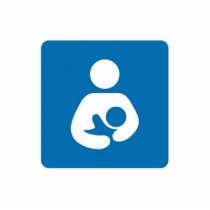 international breastfeeding symbol cut out