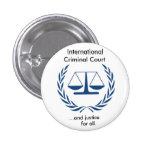 International Criminal Court Series Pinback Button