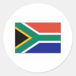 International de DRAPEAU de l'Afrique du Sud Autocollants
