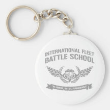 International Fleet Battle School Ender Key Chains