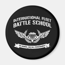International Fleet Battle School Ender Fridge Magnets